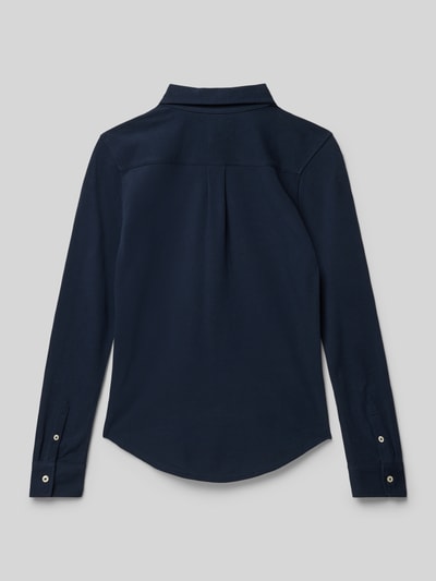 Polo Ralph Lauren Teens Regular fit zakelijk overhemd met button-downkraag Donkerblauw - 3