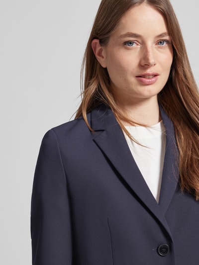 Jake*s Collection Blazer mit mit Viskose-Anteil und Paspeltaschen Marine 3