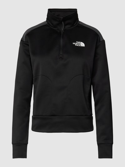 The North Face Sweatshirt mit Label-Print Modell 'REAXION' Black 2