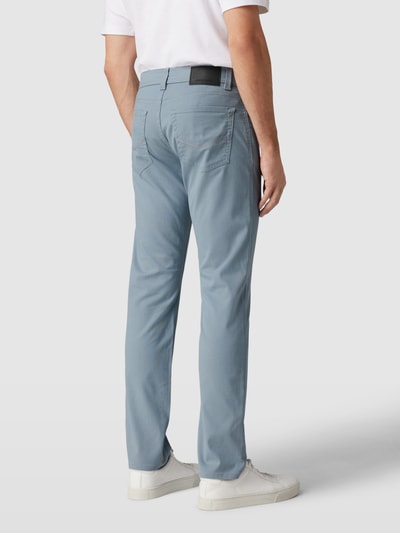 Pierre Cardin Tapered fit chino in 5-pocketmodel, model 'Lyon' Lichtblauw - 5