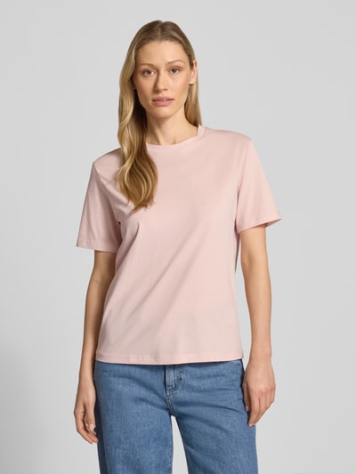 Jake*s Casual t-shirt z bawełny ekologicznej Jasnoróżowy 4