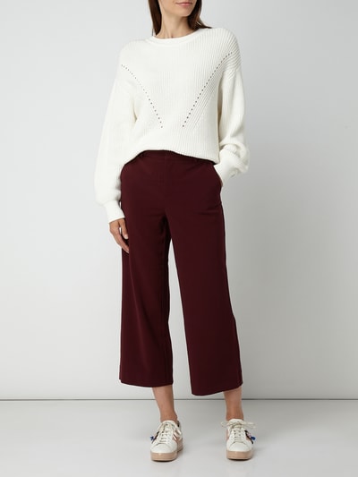 Gestuz Culotte mit Zierleiste  Bordeaux 1