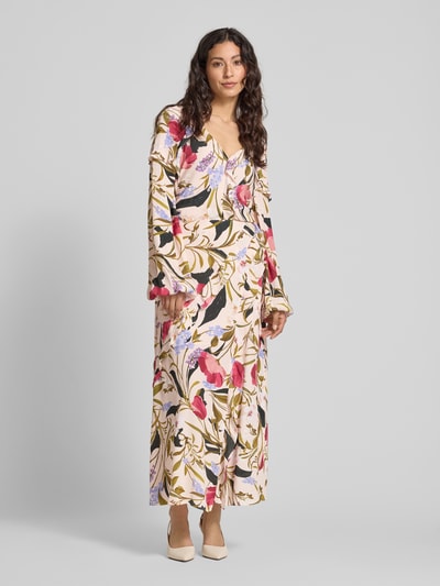 Ted Baker Regular Fit Bluse mit V-Ausschnitt Modell 'minasa' Rosa 1