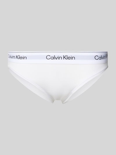 Calvin Klein Underwear Figi z elastycznym pasem z logo Biały 1