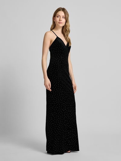 Jake*s Cocktail Abendkleid mit Ziersteinbesatz Black 1