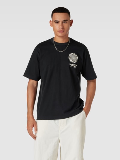 Marc O'Polo DENIM T-Shirt mit Statement-Print Black 4