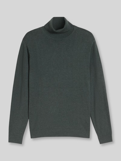 Tom Tailor Rollkragenpullover mit Feinstrickstruktur Oliv 2