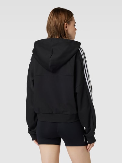 ADIDAS SPORTSWEAR Bluza z kapturem z nadrukiem z logo Czarny 5