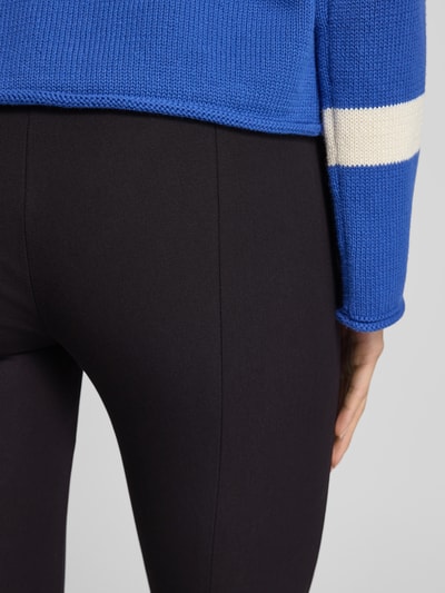 Marc O'Polo Slim Fit Leggings aus Baumwoll-Mix in Bi-Stretch-Qualität Marine 3