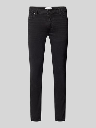 Mango Super Skinny Fit Jeans im 5-Pocket-Design Modell 'Jude' Black 2