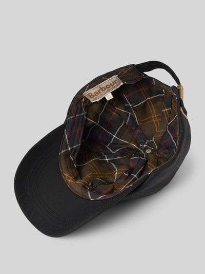 Barbour Basecap mit Label-Stitching Modell 'BEAULY' Black 2