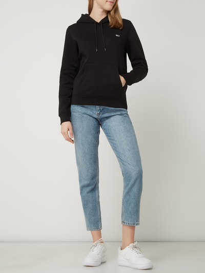 Tommy Jeans Hoodie aus Baumwollmischung  Schwarz 1