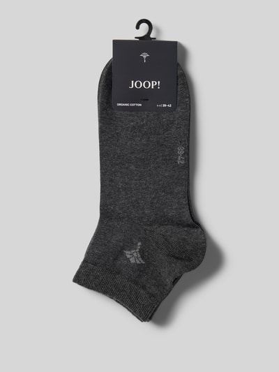 JOOP! Collection Socken mit Label-Stitching Anthrazit 3