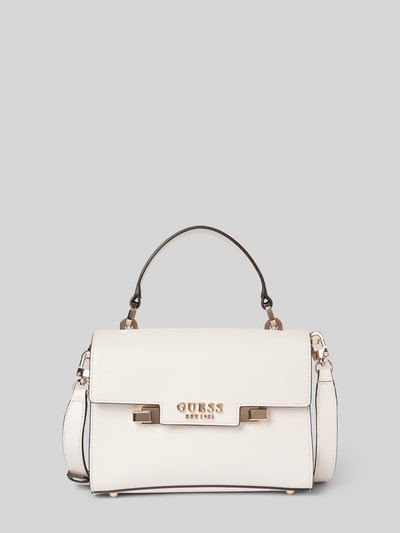 Guess Handtas met labelapplicatie, model 'ECO ALDITH' Offwhite - 2