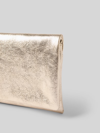 Abro Clutch met drukknoopsluiting Goud gemêleerd - 3
