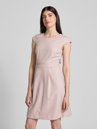 More & More Knielanges Kleid mit Strukturmuster Rose 4