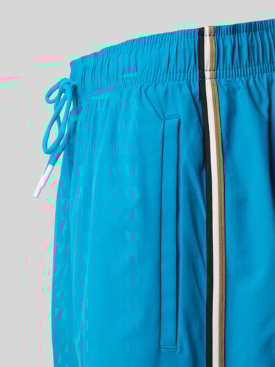 BOSS Zwembroek met mesh-inzet Oceaanblauw - 2