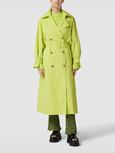 EDITED Trenchcoat mit Reverskragen Modell 'Neila' Apfel 4