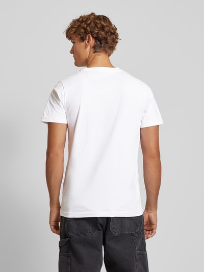 Mister Tee T-shirt met ronde hals, model 'LA SKETCH' Wit - 5