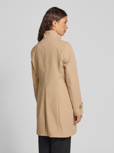Christian Berg Woman Selection Trenchcoat mit Stehkragen und Ärmelriegeln Sand 5