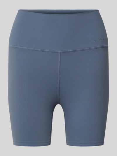 AIMN Radlerhose mit Label-Print Modell 'Sense' Rauchblau 2