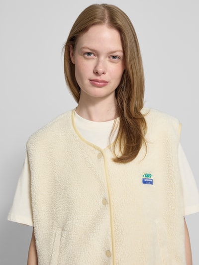 American Vintage Weste mit Teddyfell Modell 'HOKTOWN' Ecru 3