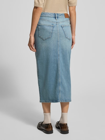 Lauren Ralph Lauren Jeansrock in Midilänge Jeansblau 5