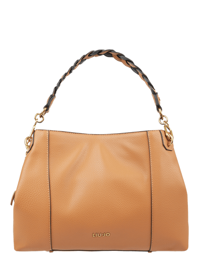 Liu Jo White Handtasche mit unterteiltem Hauptfach Camel 2