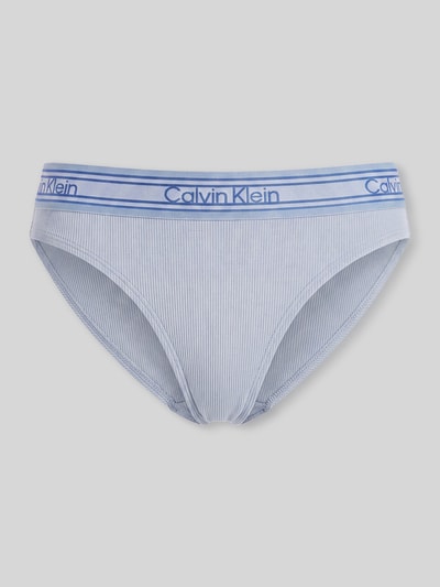Calvin Klein Underwear Slip aus Baumwoll-Modal-Mix Modell 'RETRO' Hellblau 2