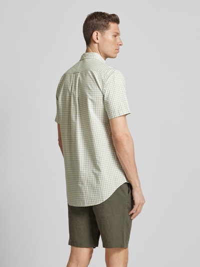 Gant Freizeithemd mit Button-Down-Kragen Hellgruen 5