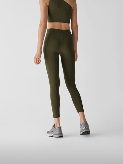 Rick Owens Leggings mit Ziernähten Khaki 5