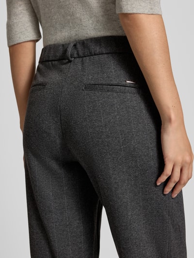 Brax Wide Leg Hose mit Baumwoll-Anteil Modell 'MEGAN S' Anthrazit 3