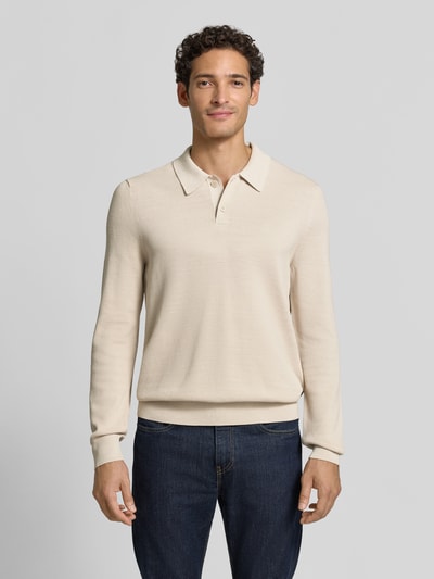 Marc O'Polo Regular Fit Pullover aus reiner Baumwolle Beige 4