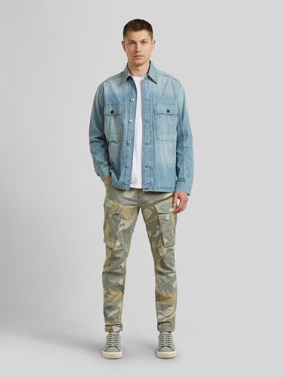 G-Star RAW Tapered Cargohose aus reiner Baumwolle Graphit 1