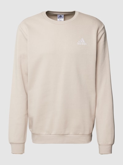 ADIDAS SPORTSWEAR Sweatshirt mit Rundhalsausschnitt Modell 'FEELCOZY' Beige 2