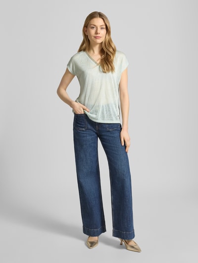 ZABAIONE T-Shirt aus Viskose-Mix Modell 'Sa44ylor' Lind 1
