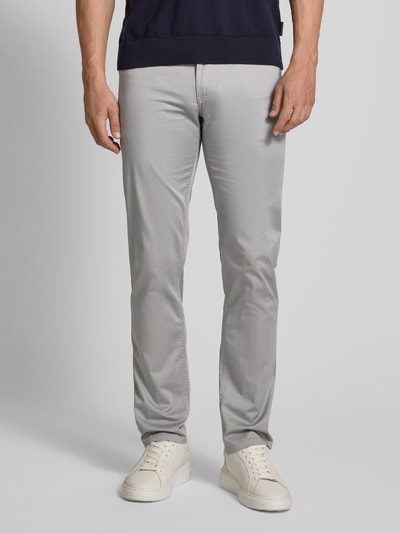 Christian Berg Men Regular Fit Chino im 5-Pocket-Design Mittelgrau 4