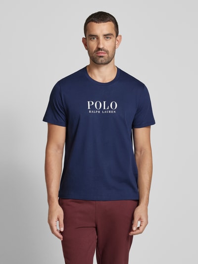 Polo Ralph Lauren Underwear T-Shirt mit Label-Print Marine 4