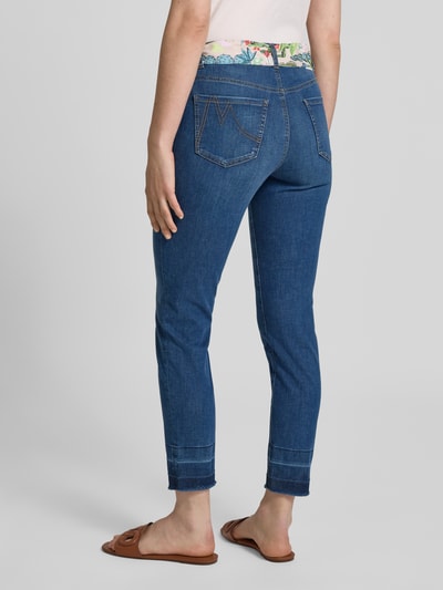 Marc Cain Jeans mit 5-Pocket-Design Modell 'SILEA' Marine Melange 5