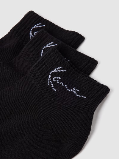 KARL KANI Socken mit Label-Details im 3er-Pack Black 2