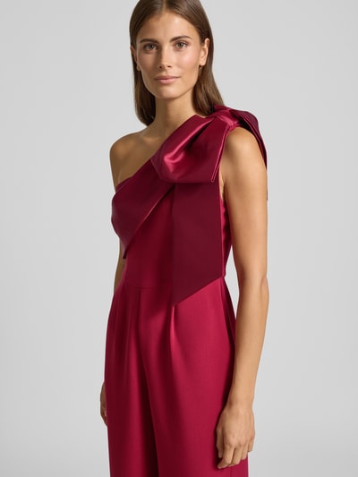 Forever New Jumpsuit mit Schleifen-Detail Modell 'Donna' Bordeaux 3