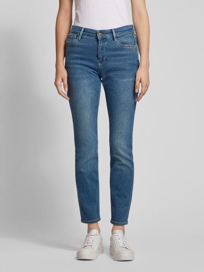 MAC Slim fit jeans in 5-pocketmodel, model 'California' Blauw - 4