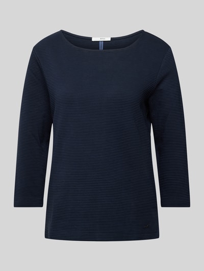 Brax Longsleeve mit 3/4-Arm Modell 'BONNIE' Marine 1