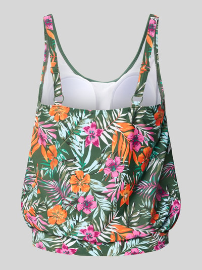 VENICE BEACH Tankini-Oberteil mit Raffung Modell 'Summer' Oliv 3