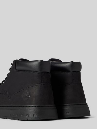 Timberland Boots van leer met labeldetail, model 'Maple Grove' Zwart - 2