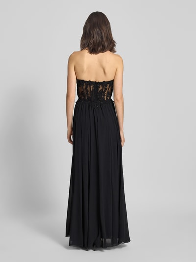 Mascara Avondjurk met hartvormige hals  - 5