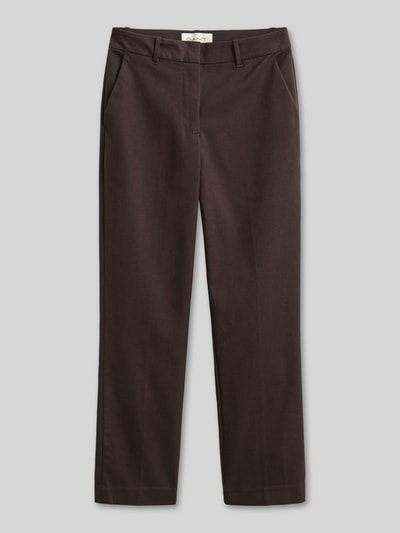 GANT Slim Fit Hose aus Baumwoll-Mix in 7/8-Länge Dunkelbraun 2