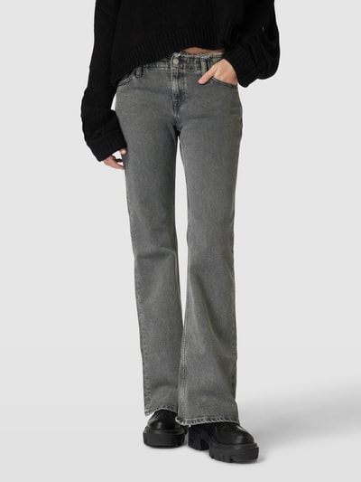 Tommy Jeans Flared Jeans mit ausgefranstem Bund Modell 'SOPHIE' Black 4