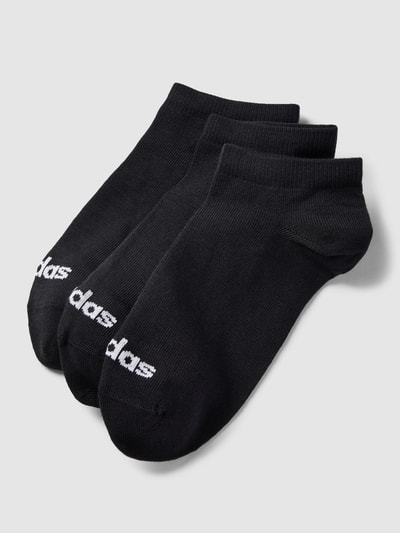 ADIDAS SPORTSWEAR Sneakersocken mit Label-Stitching im 3er-Pack Black 1