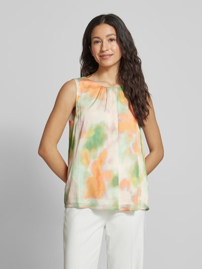 More & More Blusentop mit rückseitiger Schnürung Multi Stylebop 4